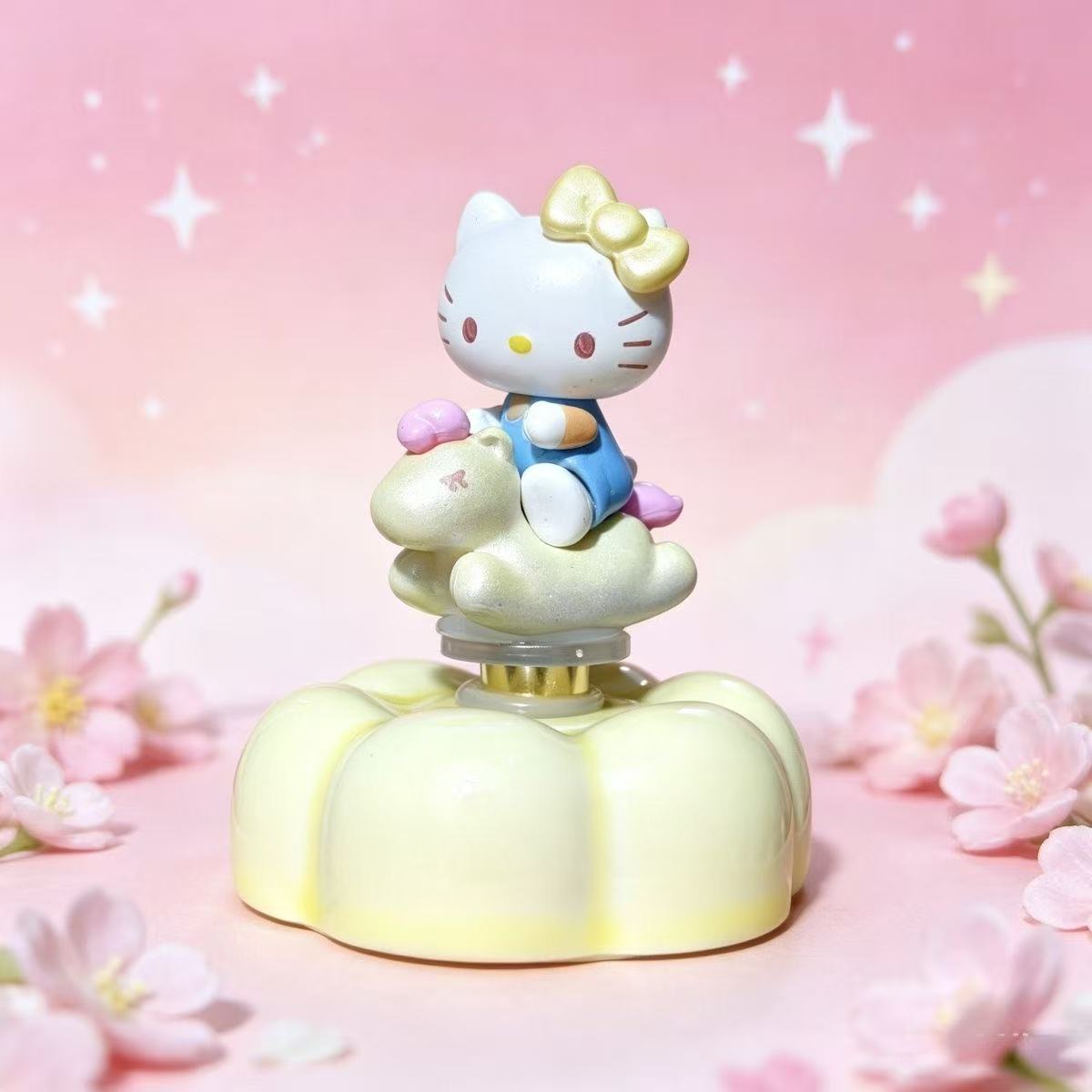 Lucky Kitty Cloud Twirl Spinner