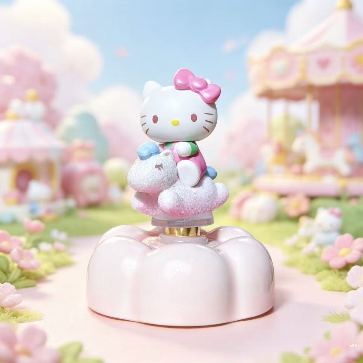 Lucky Kitty Cloud Twirl Spinner