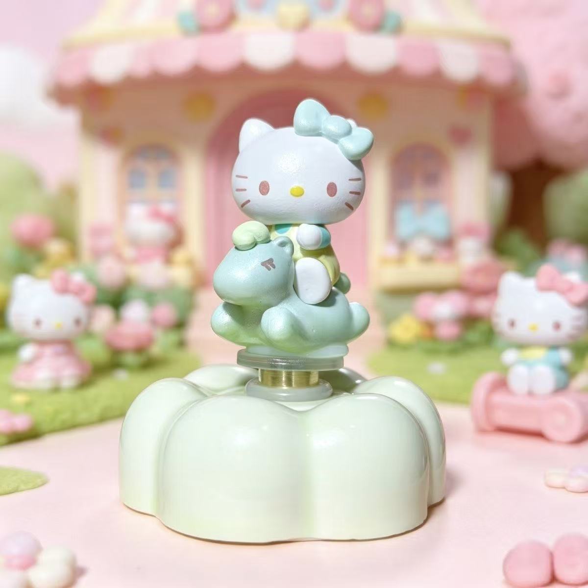 Lucky Kitty Cloud Twirl Spinner