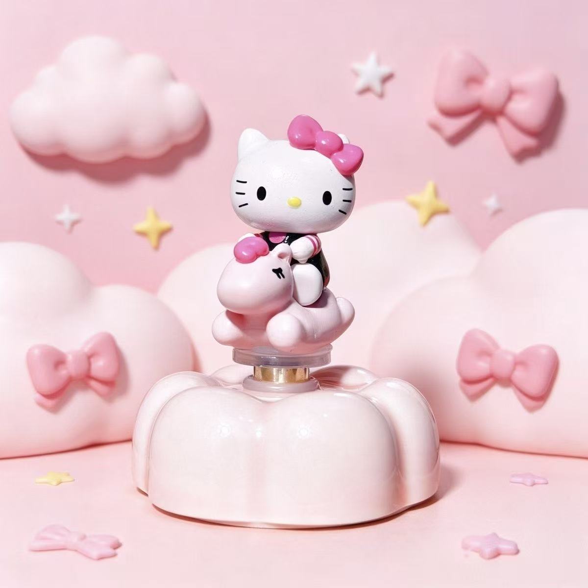 Lucky Kitty Cloud Twirl Spinner
