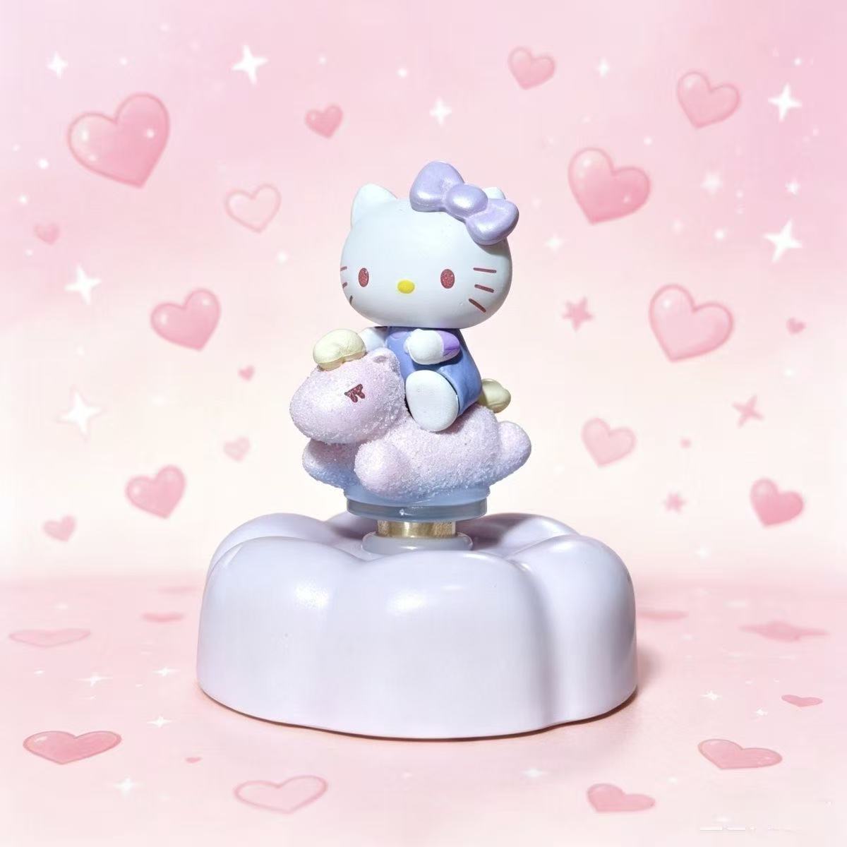 Lucky Kitty Cloud Twirl Spinner