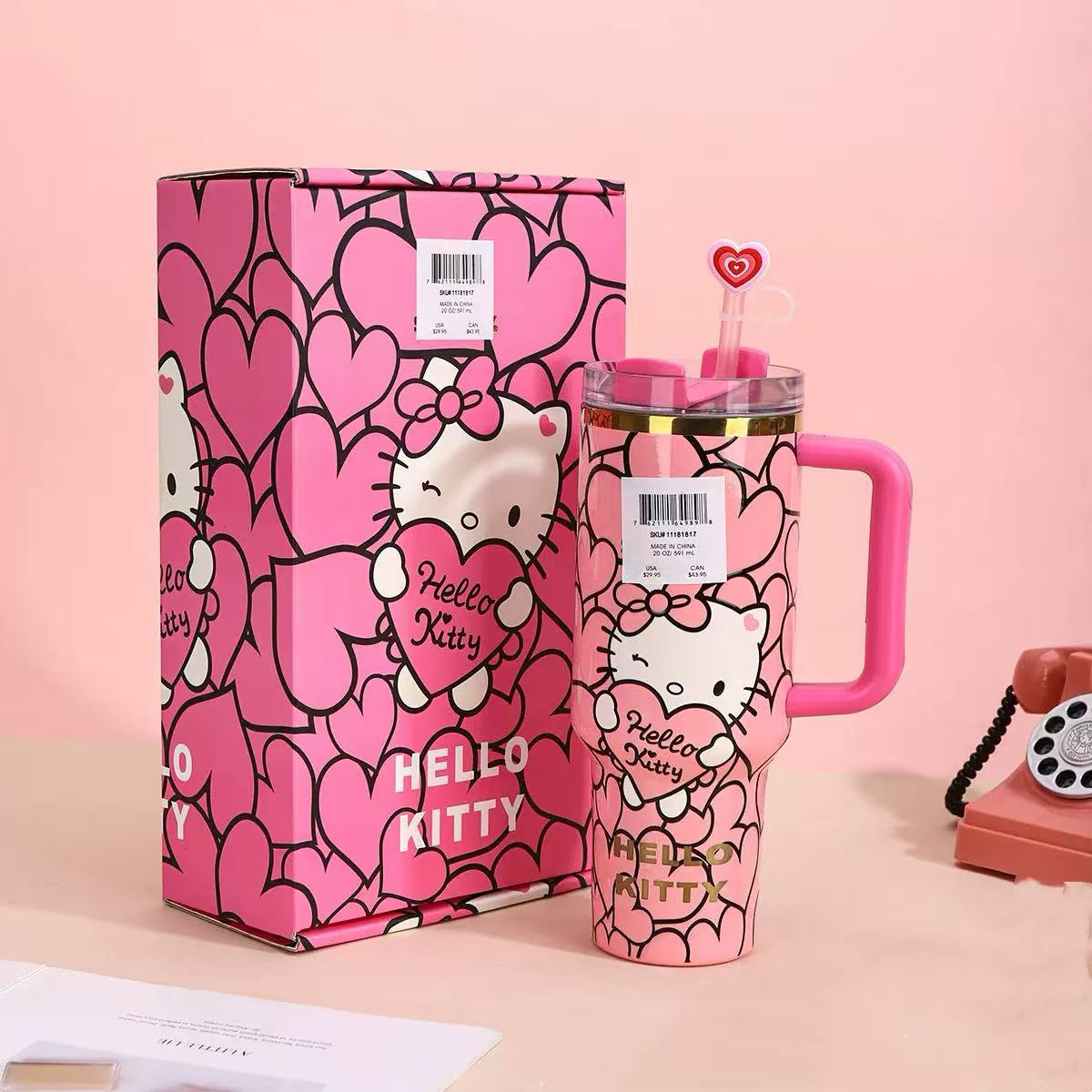 Hello Kitty 40oz 304SS Tumbler With Gift Box