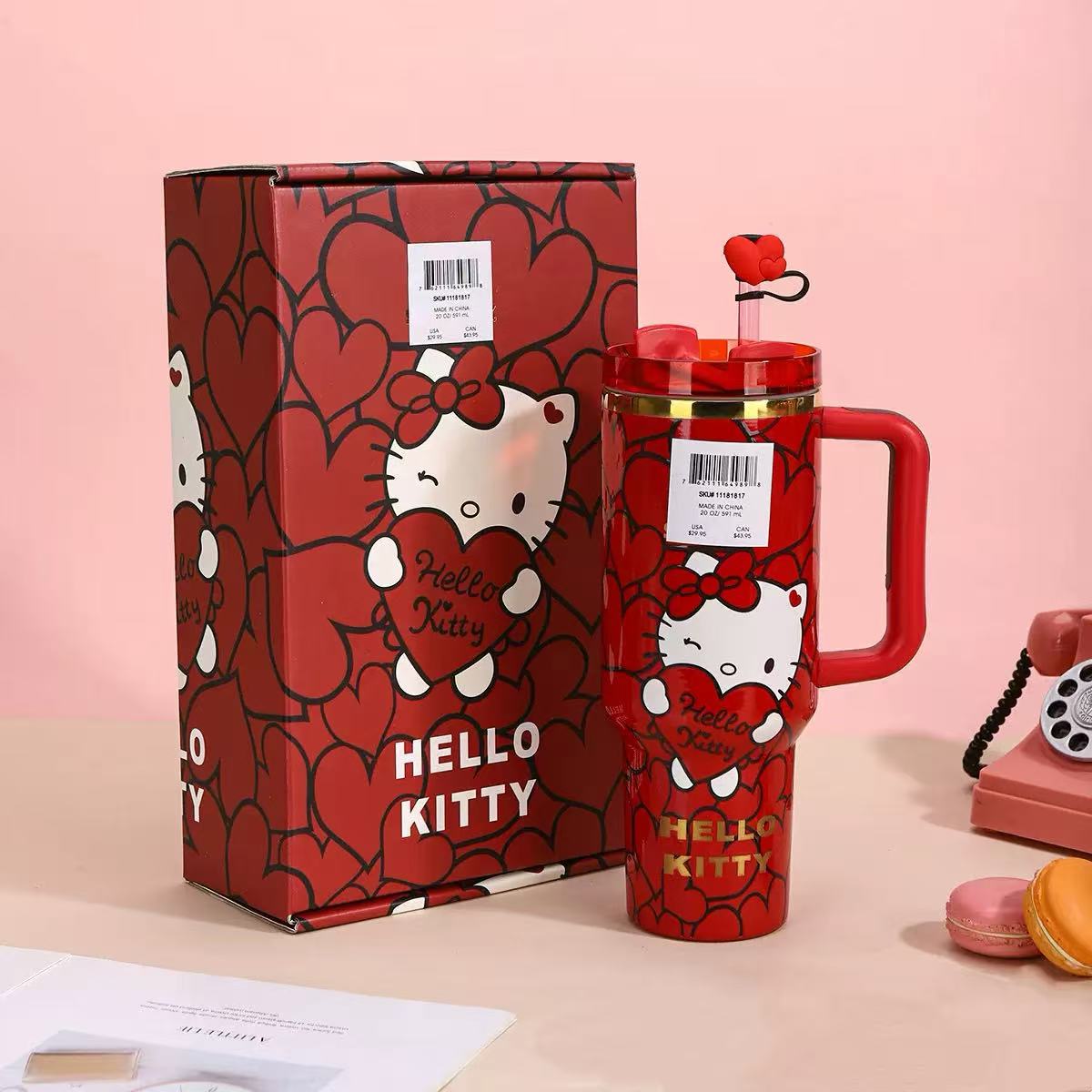 Hello Kitty 40oz 304SS Tumbler With Gift Box